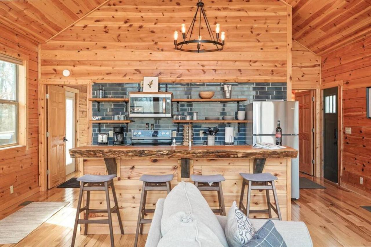 Fern Haven A Modern Take On Hocking Hills Cabins Stella Exterior foto
