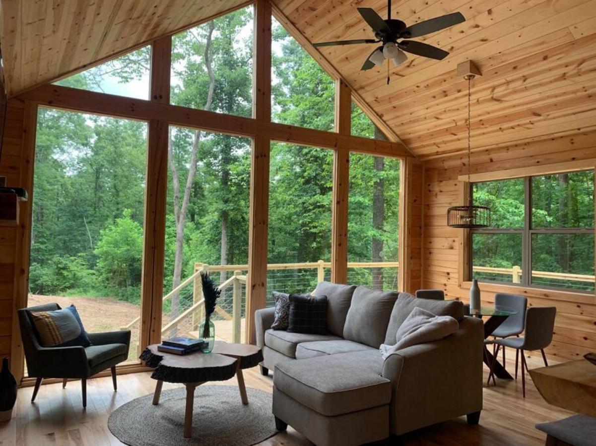 Fern Haven A Modern Take On Hocking Hills Cabins Stella Exterior foto